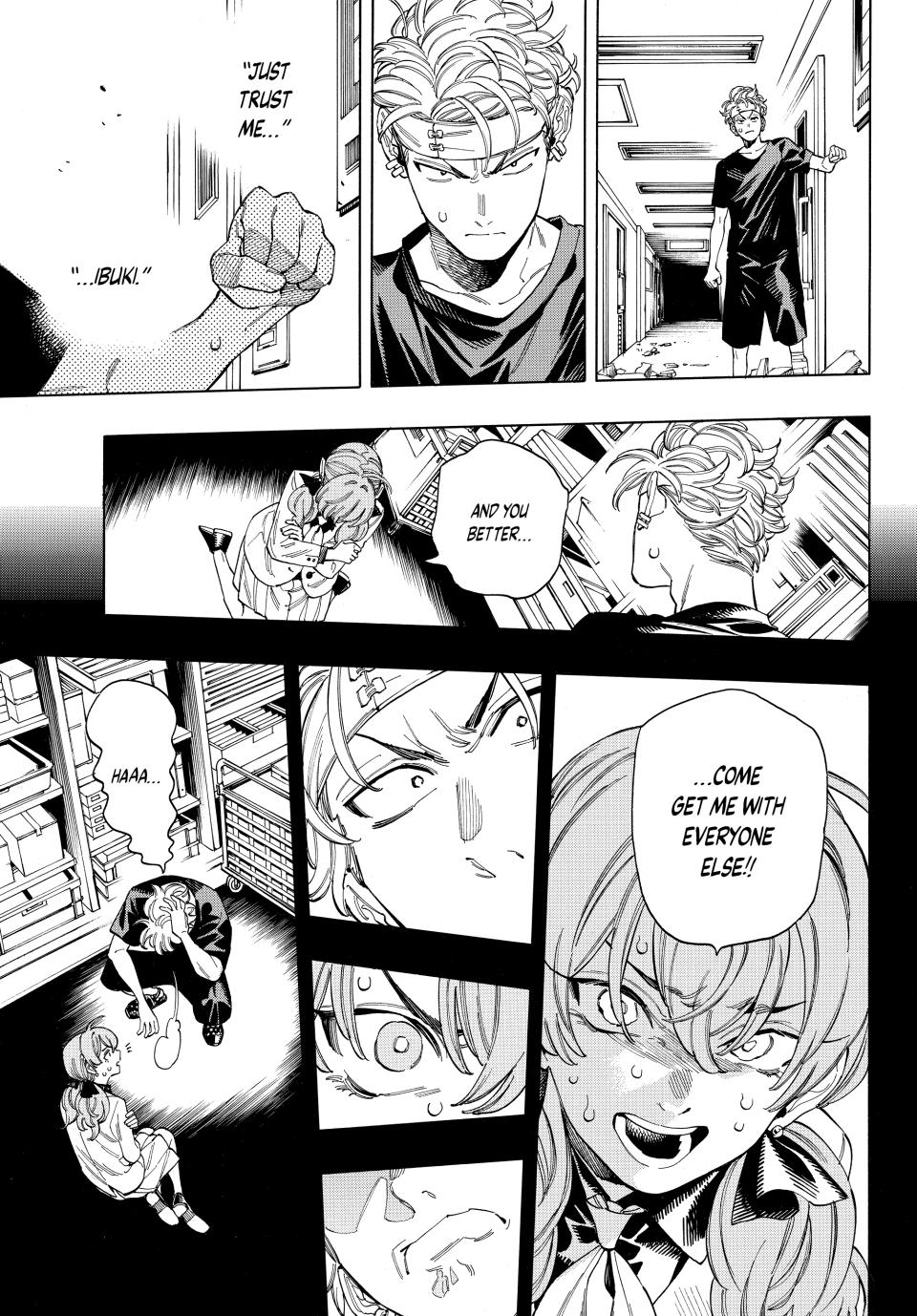 Akabane Honeko no Bodyguard Chap 70 - Next Chap 71