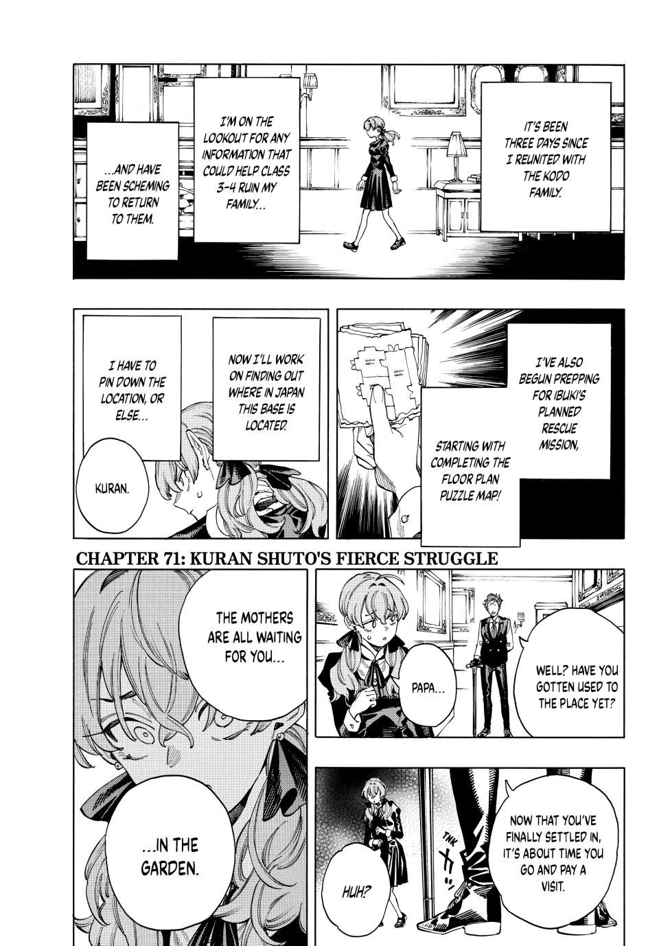 Akabane Honeko no Bodyguard Chap 71 - Next Chap 72