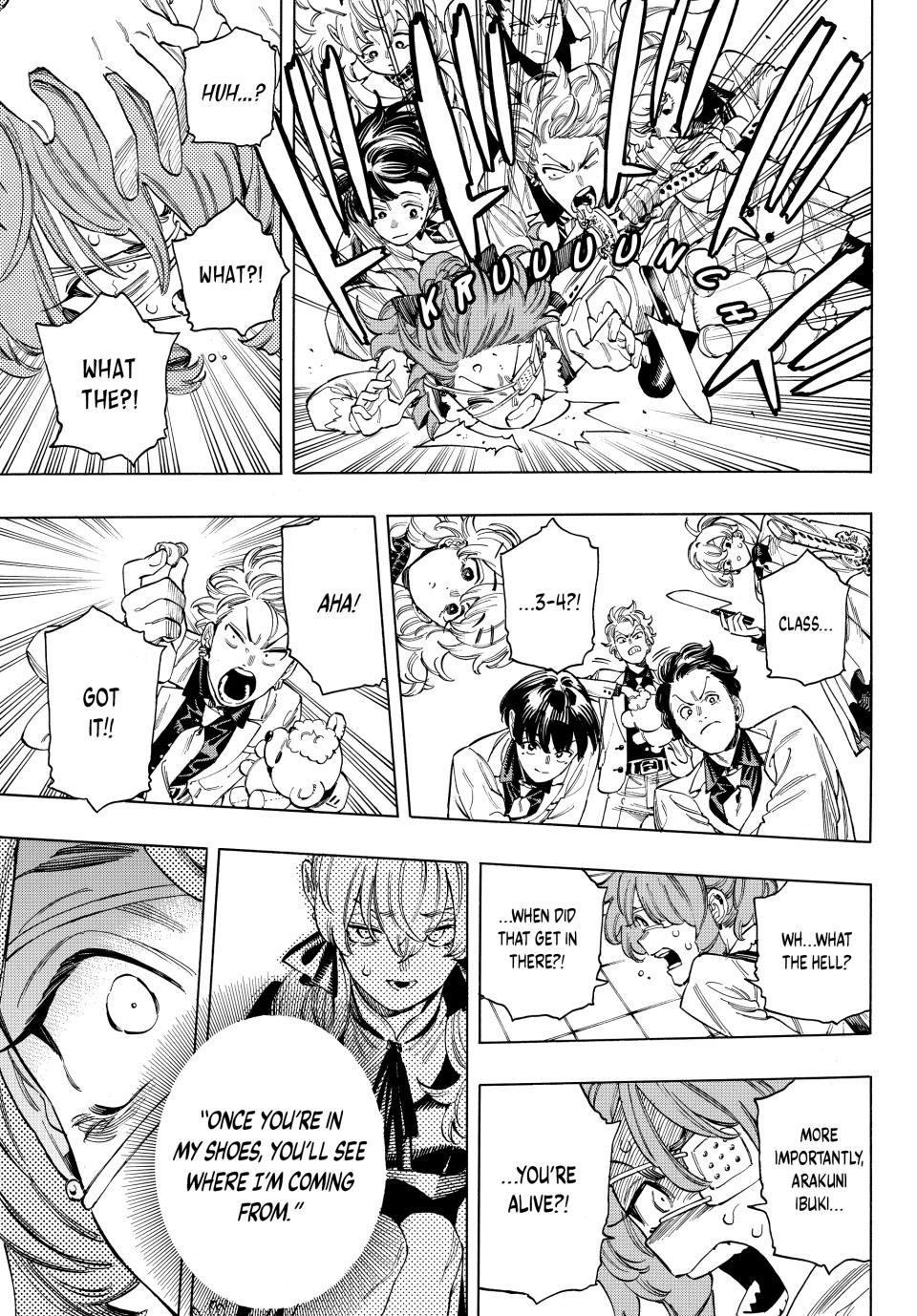 Akabane Honeko no Bodyguard Chap 72 - Next Chap 73