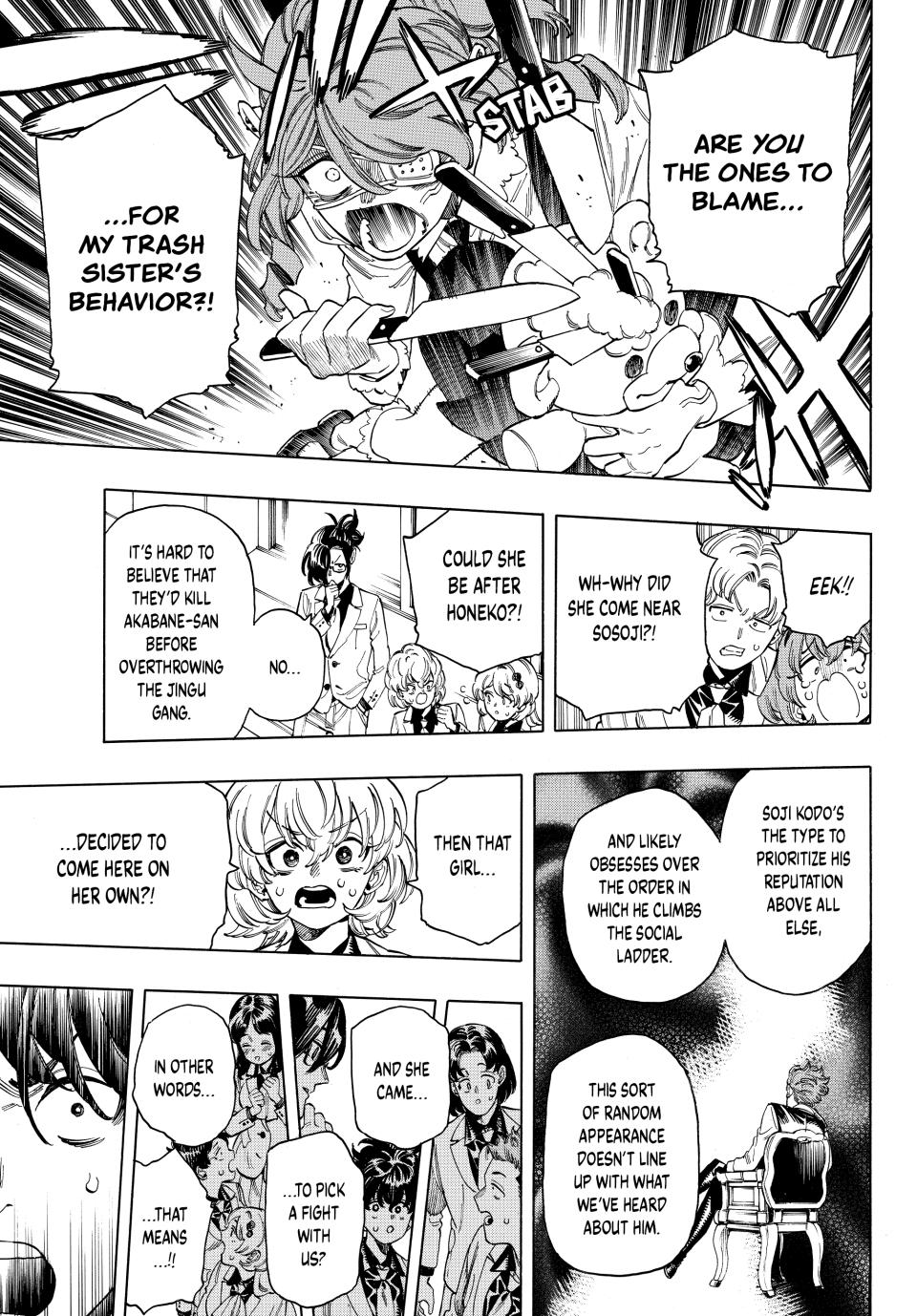 Akabane Honeko no Bodyguard Chap 72 - Next Chap 73