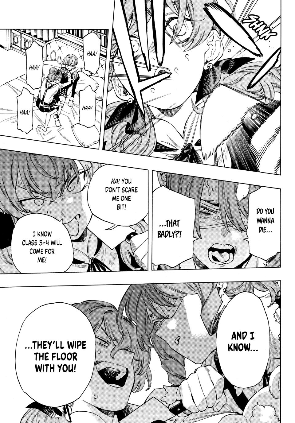 Akabane Honeko no Bodyguard Chap 72 - Next Chap 73