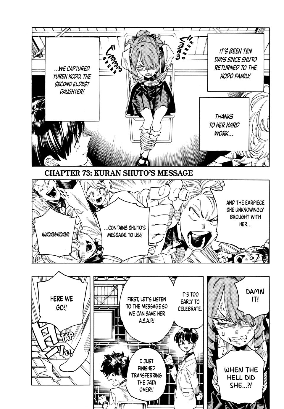 Akabane Honeko no Bodyguard Chap 73 - Next Chap 74