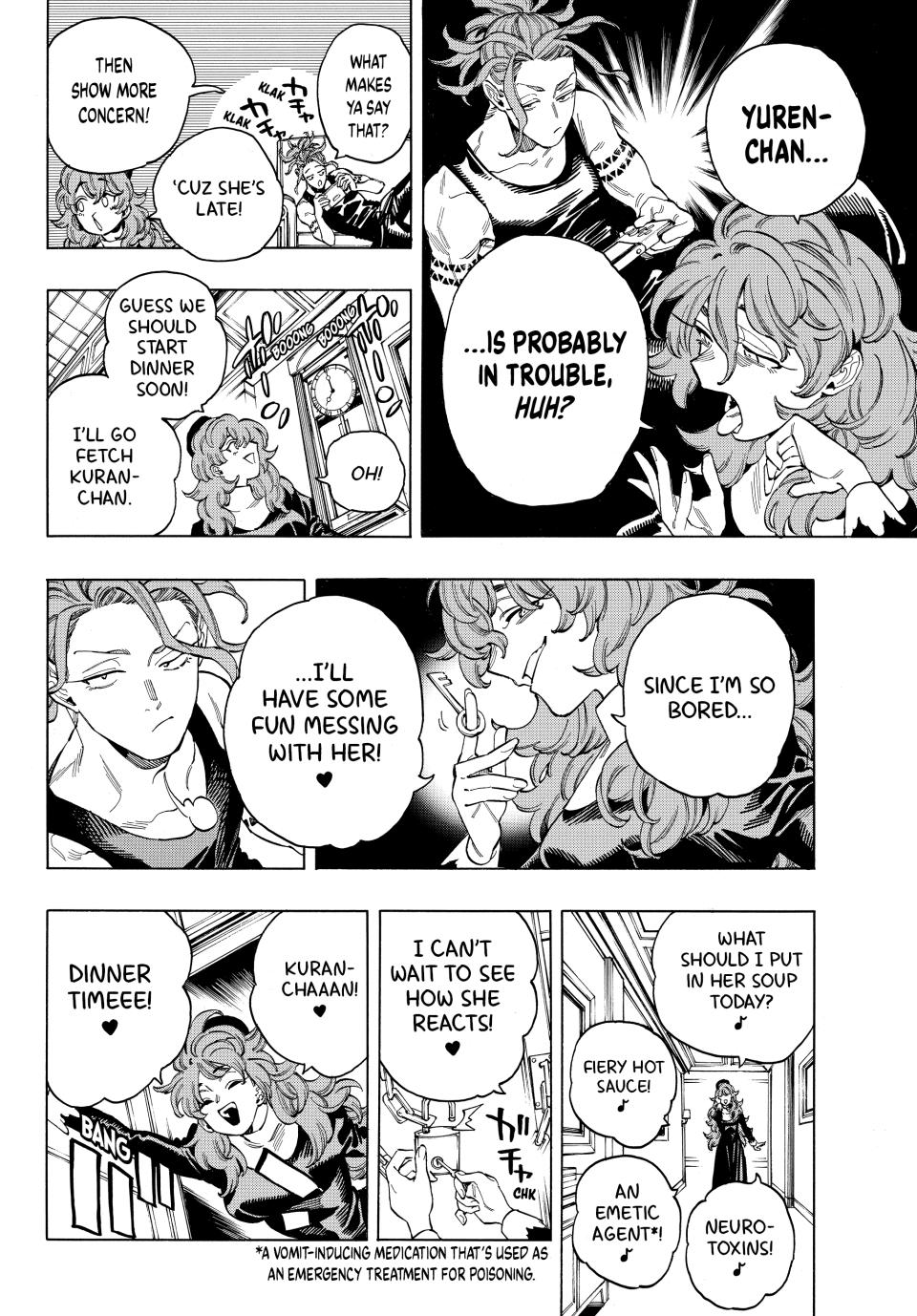 Akabane Honeko no Bodyguard Chap 73 - Next Chap 74