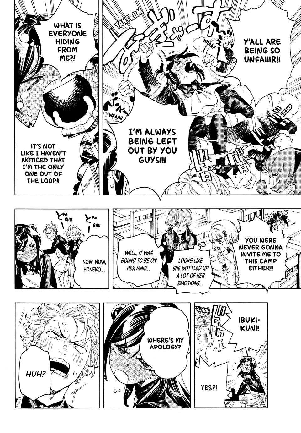Akabane Honeko no Bodyguard Chap 87 - Next Chap 88