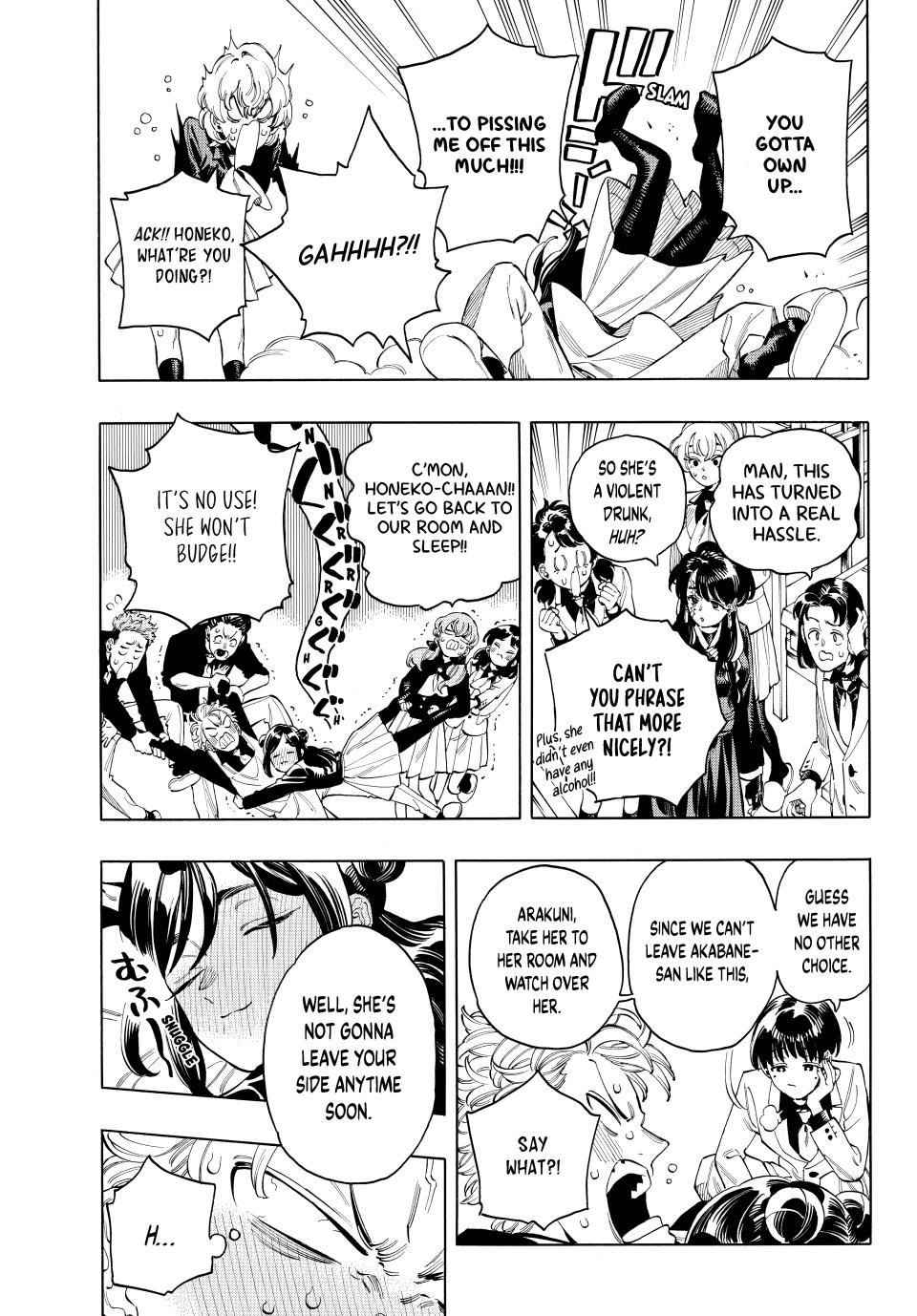 Akabane Honeko no Bodyguard Chap 87 - Next Chap 88