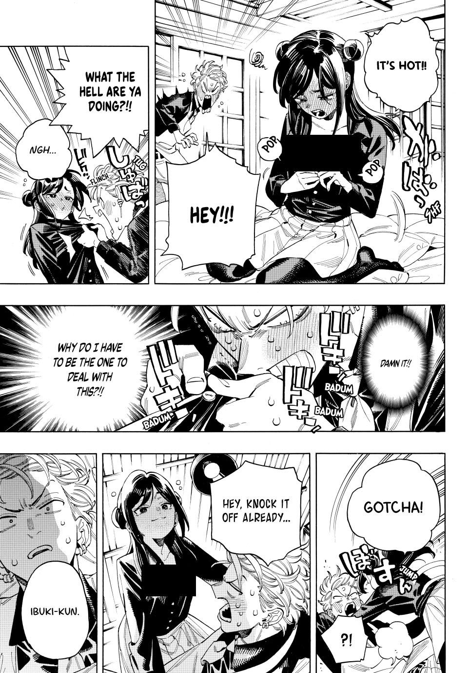 Akabane Honeko no Bodyguard Chap 87 - Next Chap 88