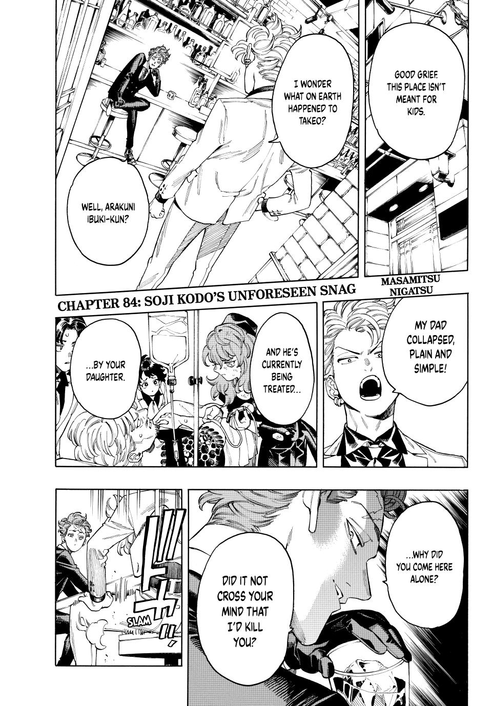 Akabane Honeko no Bodyguard Chap 84 - Next Chap 85