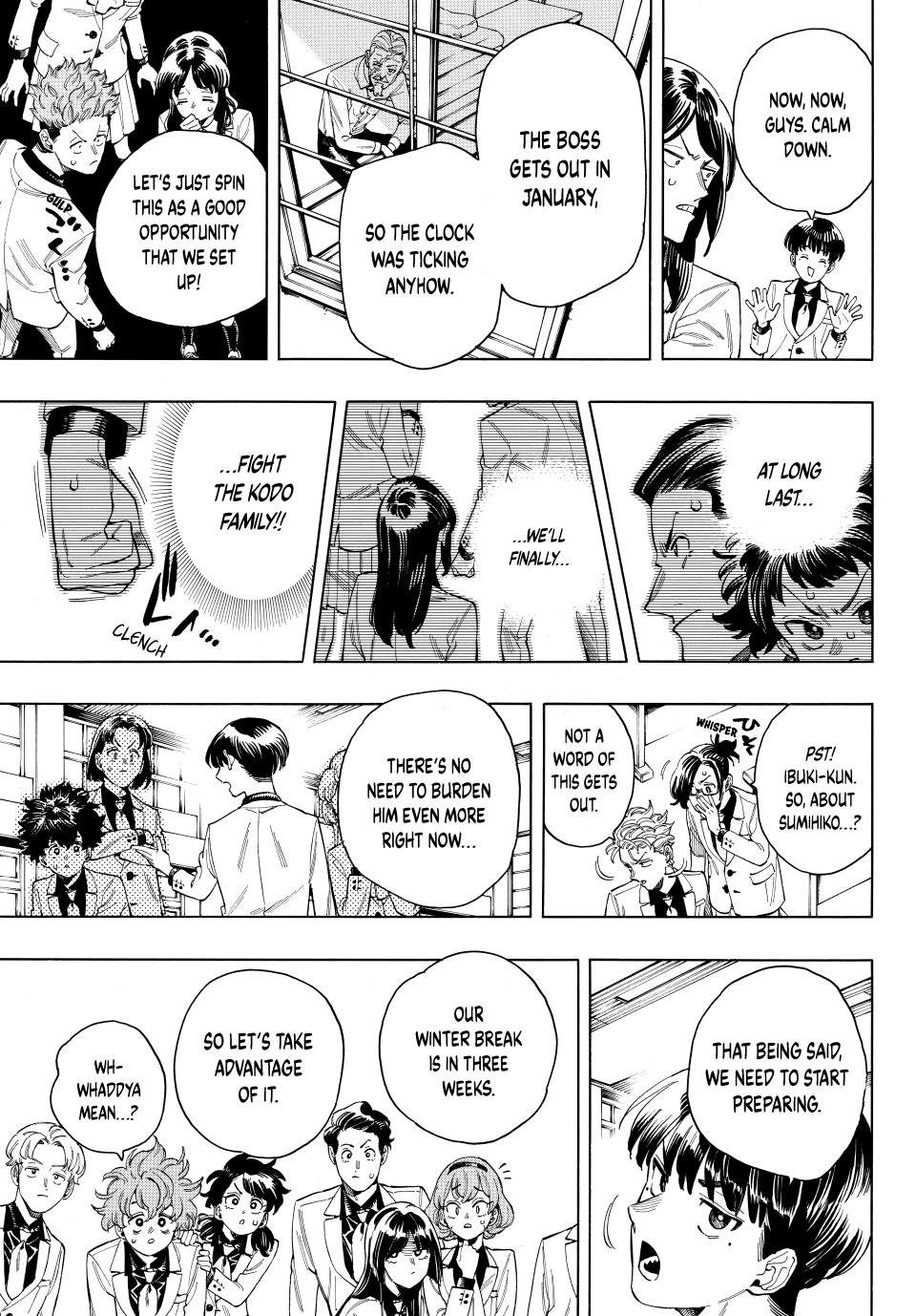 Akabane Honeko no Bodyguard Chap 85 - Next Chap 86
