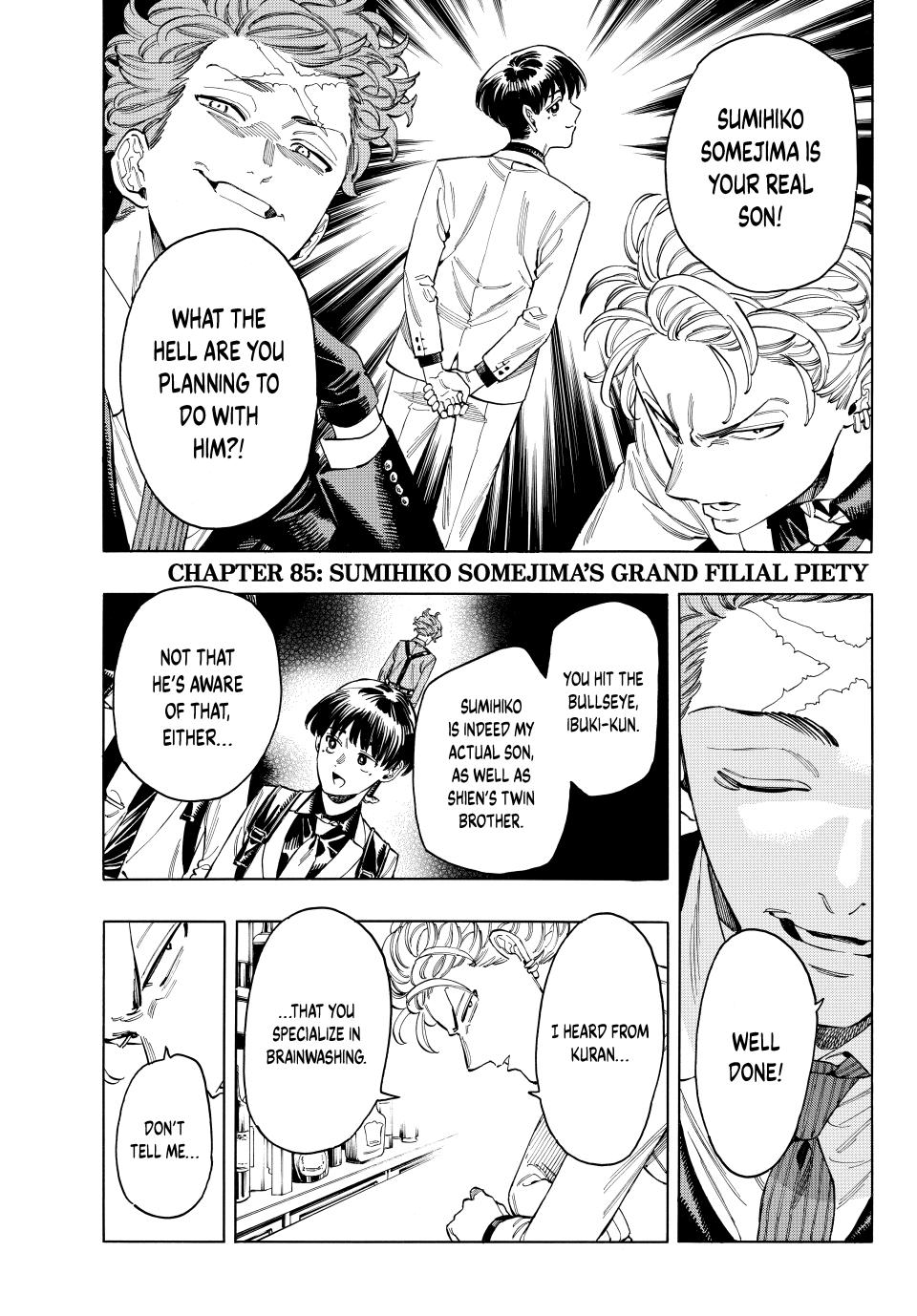 Akabane Honeko no Bodyguard Chap 85 - Next Chap 86