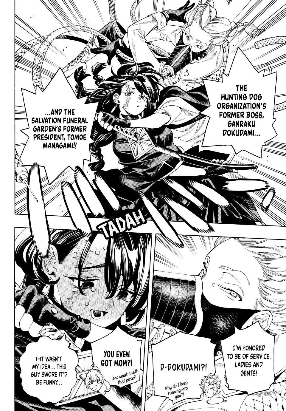 Akabane Honeko no Bodyguard Chap 86 - Next Chap 87