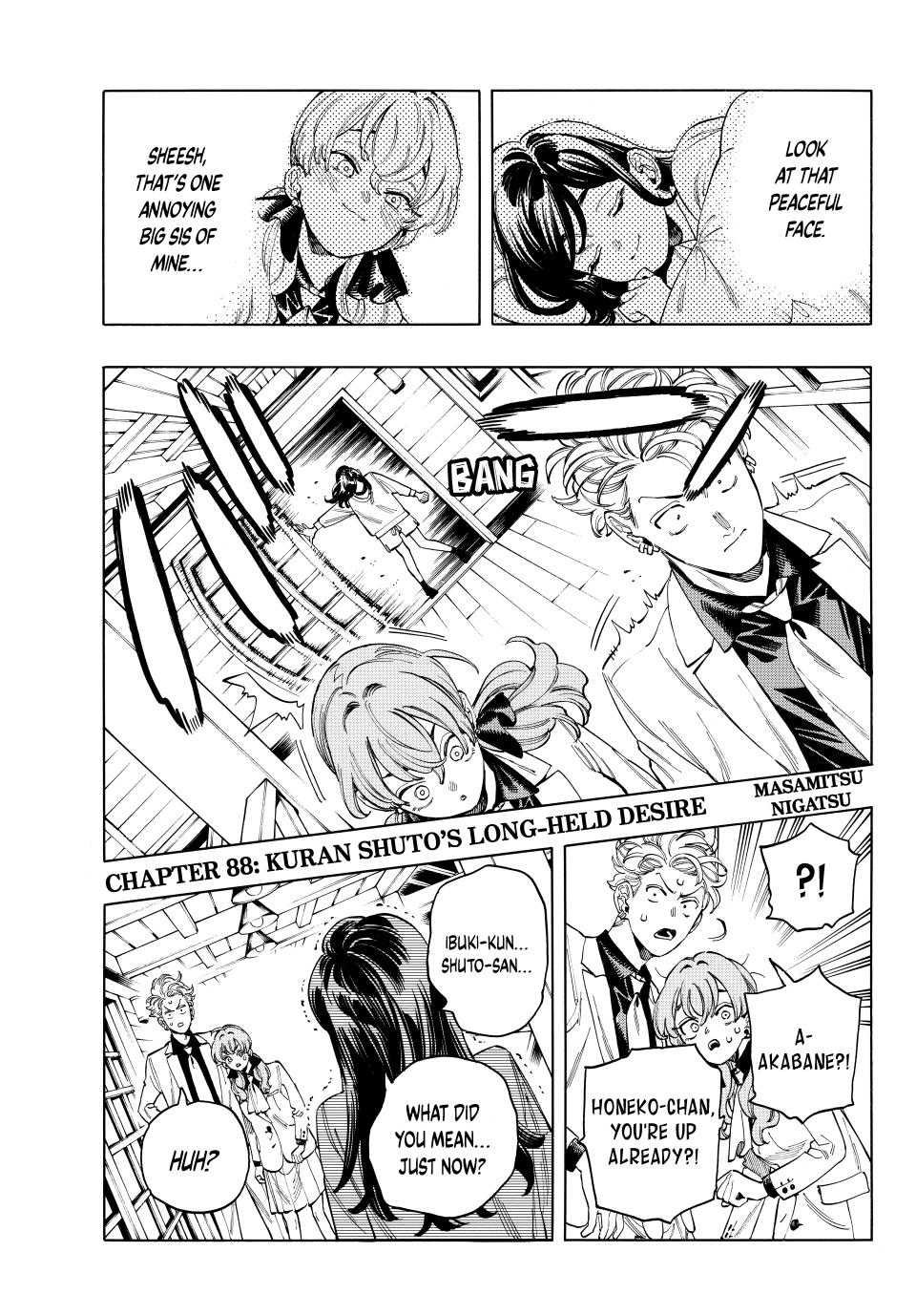 Akabane Honeko no Bodyguard Chap 88 - Next Chap 89
