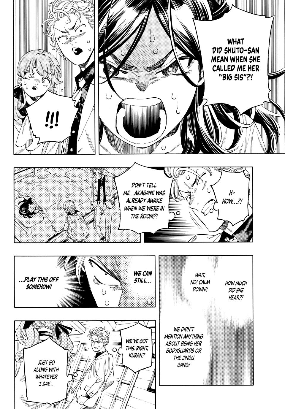 Akabane Honeko no Bodyguard Chap 88 - Next Chap 89