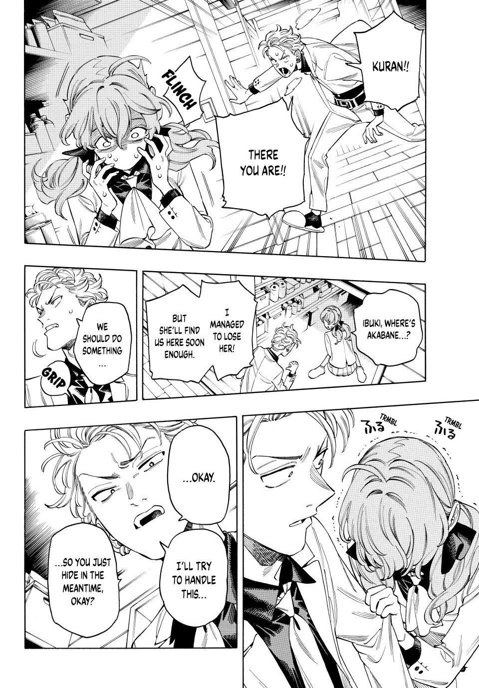 Akabane Honeko no Bodyguard Chap 88 - Next Chap 89