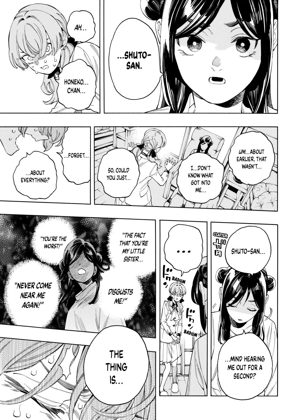 Akabane Honeko no Bodyguard Chap 88 - Next Chap 89