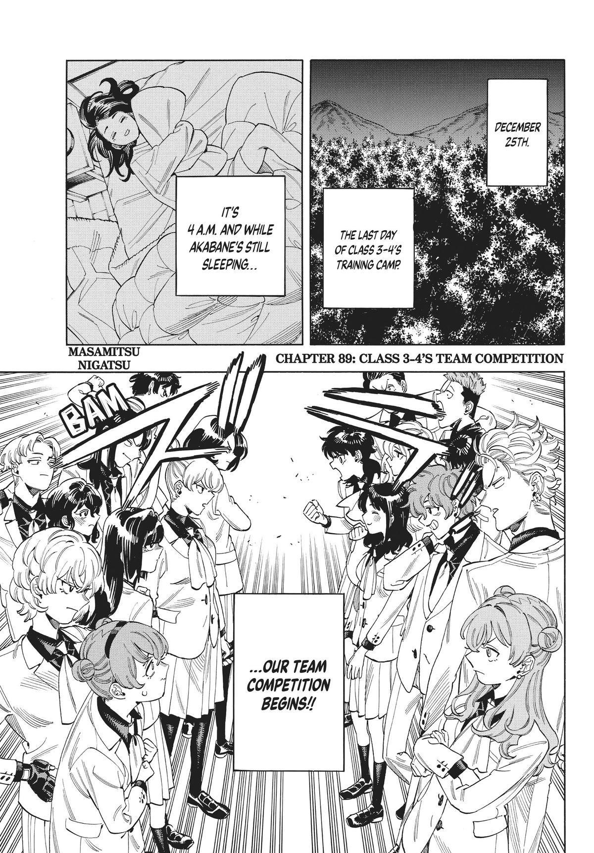 Akabane Honeko no Bodyguard Chap 89 - Next Chap 90