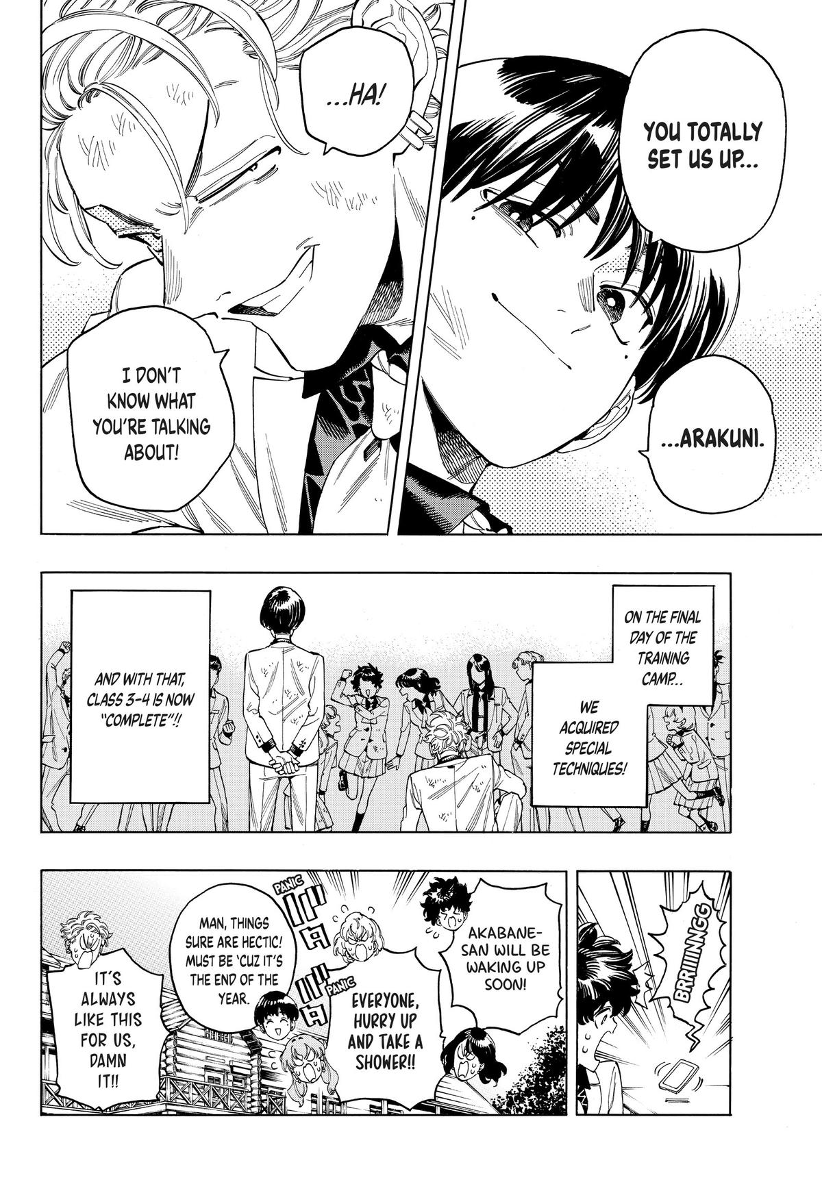 Akabane Honeko no Bodyguard Chap 89 - Next Chap 90