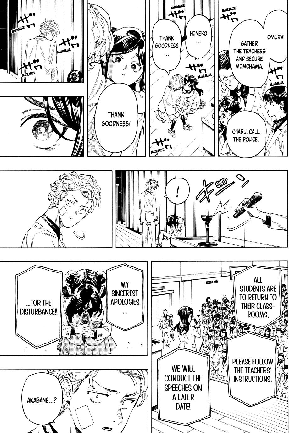 Akabane Honeko no Bodyguard Chap 80 - Next Chap 81