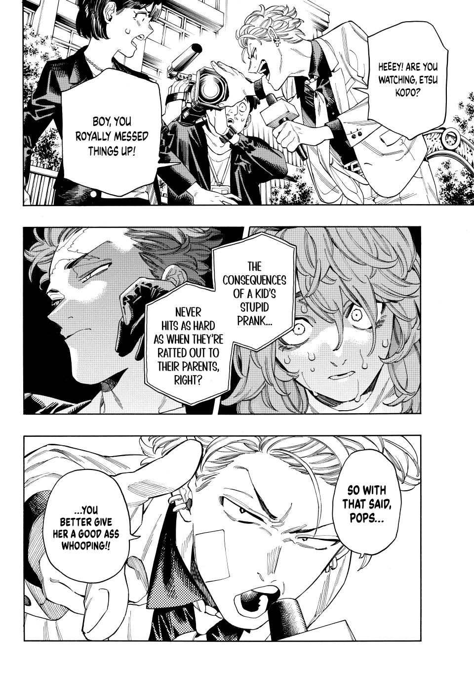 Akabane Honeko no Bodyguard Chap 80 - Next Chap 81