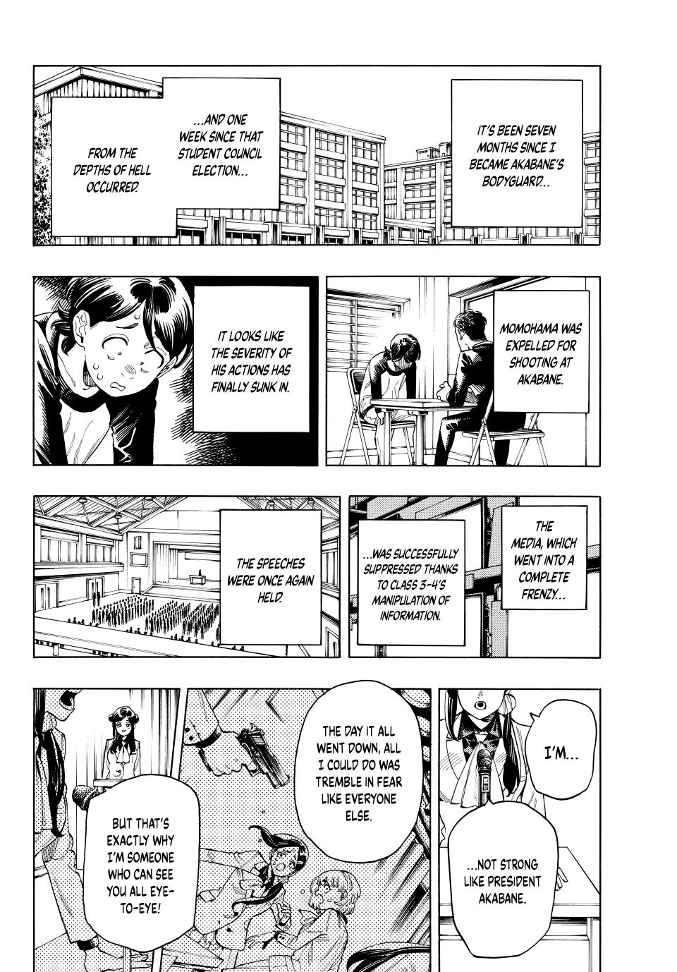 Akabane Honeko no Bodyguard Chap 81 - Next Chap 82