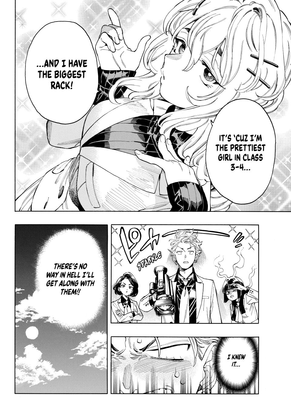Akabane Honeko no Bodyguard Chap 82 - Next Chap 83