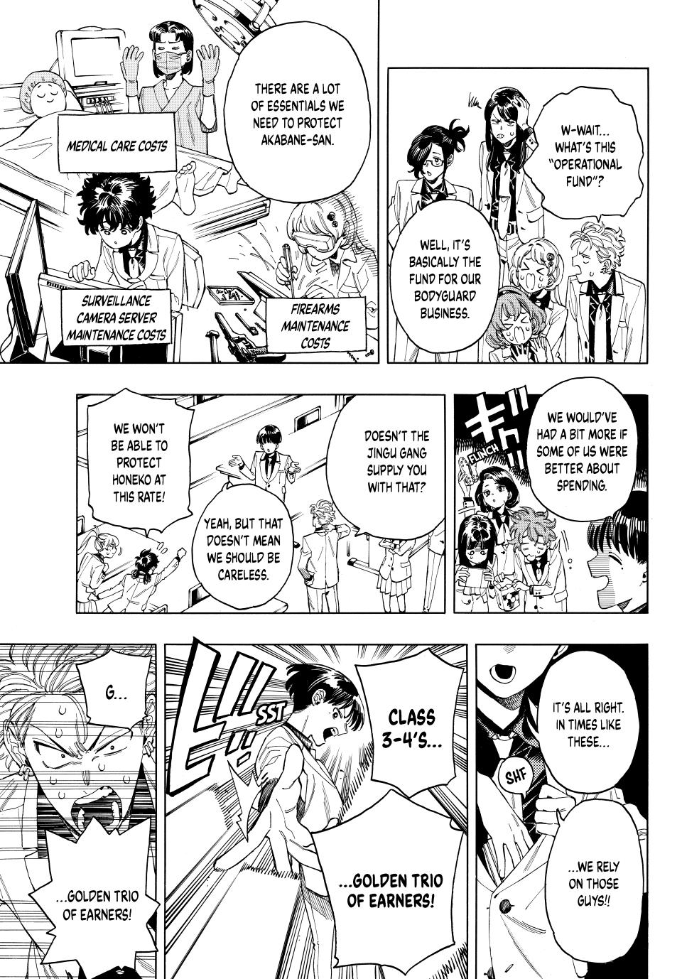Akabane Honeko no Bodyguard Chap 82 - Next Chap 83
