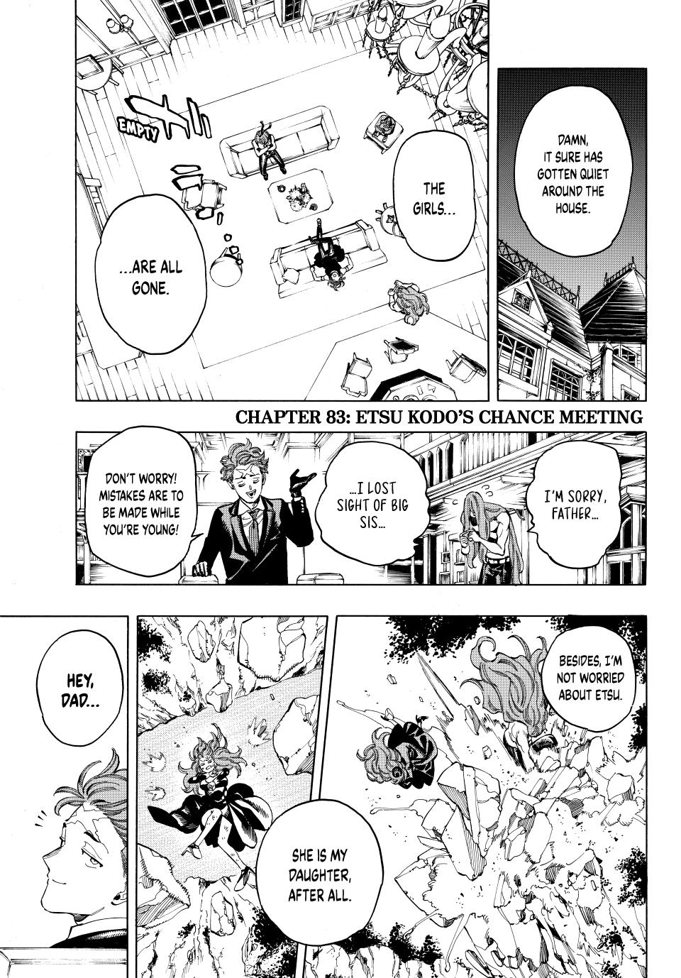 Akabane Honeko no Bodyguard Chap 83 - Next Chap 84