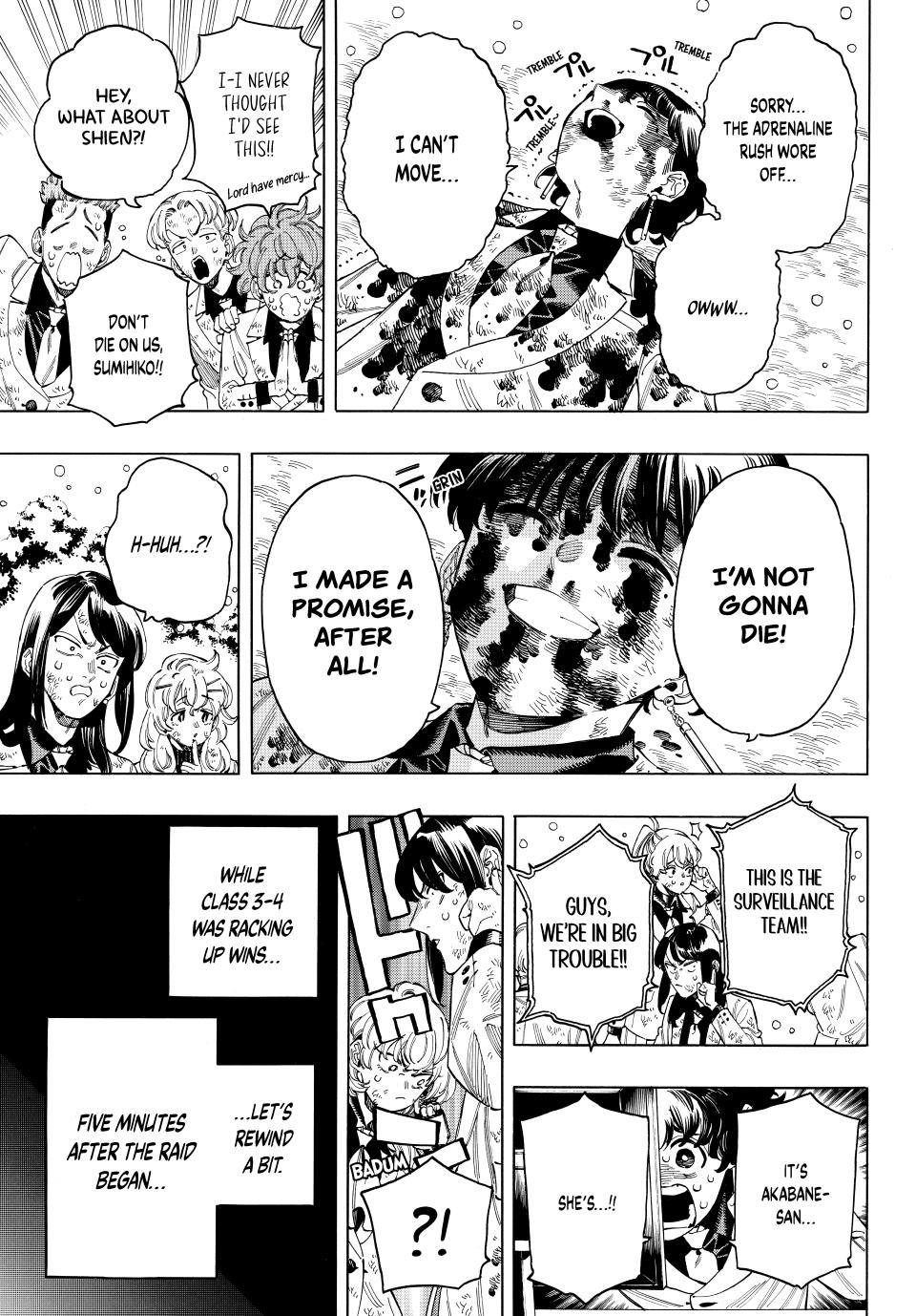 Akabane Honeko no Bodyguard Chap 97 - Next Chap 98