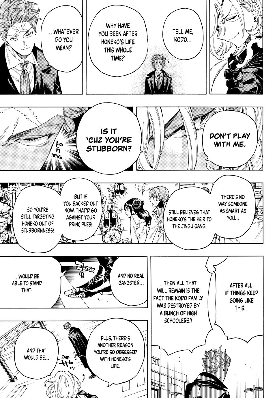 Akabane Honeko no Bodyguard Chap 97 - Next Chap 98