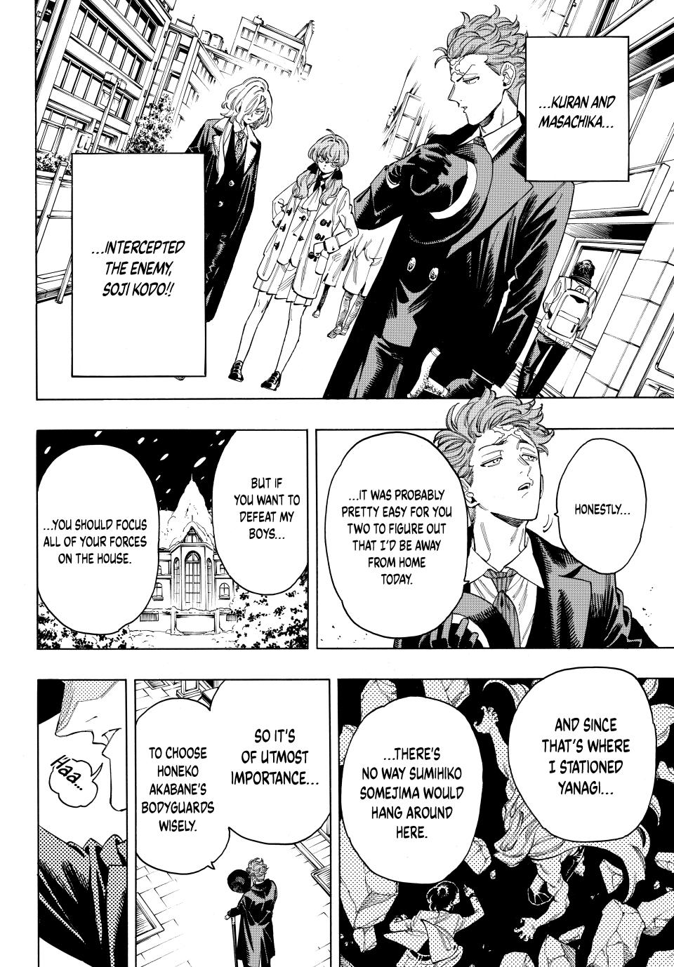 Akabane Honeko no Bodyguard Chap 97 - Next Chap 98