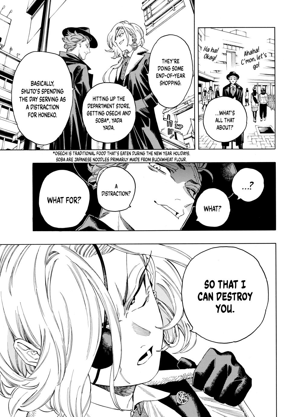 Akabane Honeko no Bodyguard Chap 97 - Next Chap 98