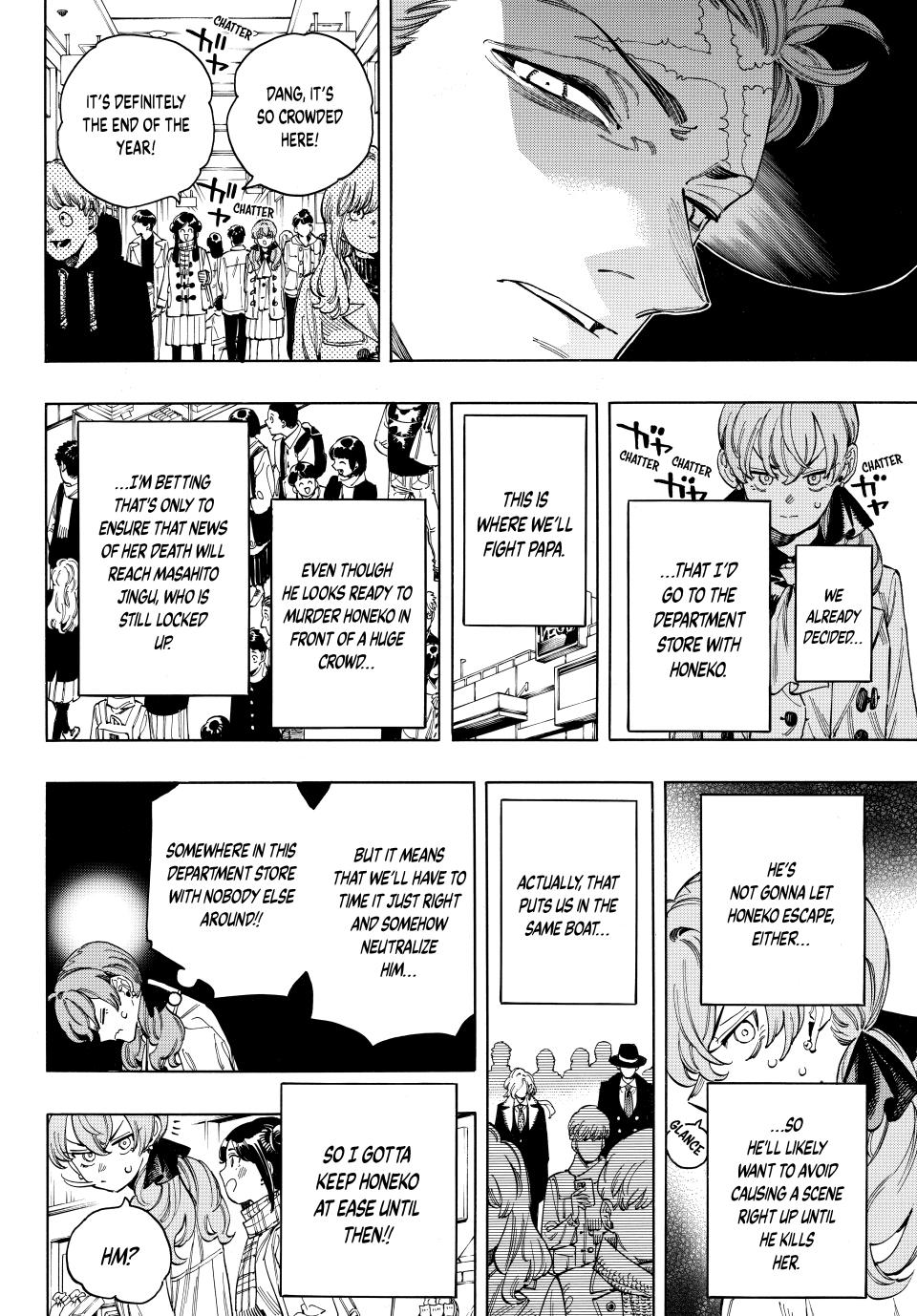 Akabane Honeko no Bodyguard Chap 97 - Next Chap 98