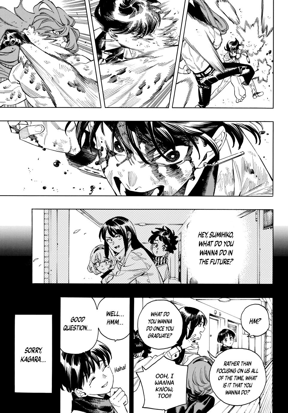 Akabane Honeko no Bodyguard Chap 94 - Next Chap 95