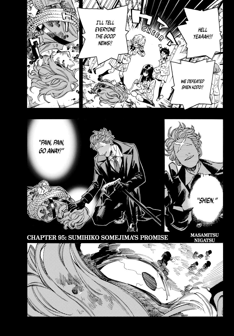 Akabane Honeko no Bodyguard Chap 95 - Next Chap 96