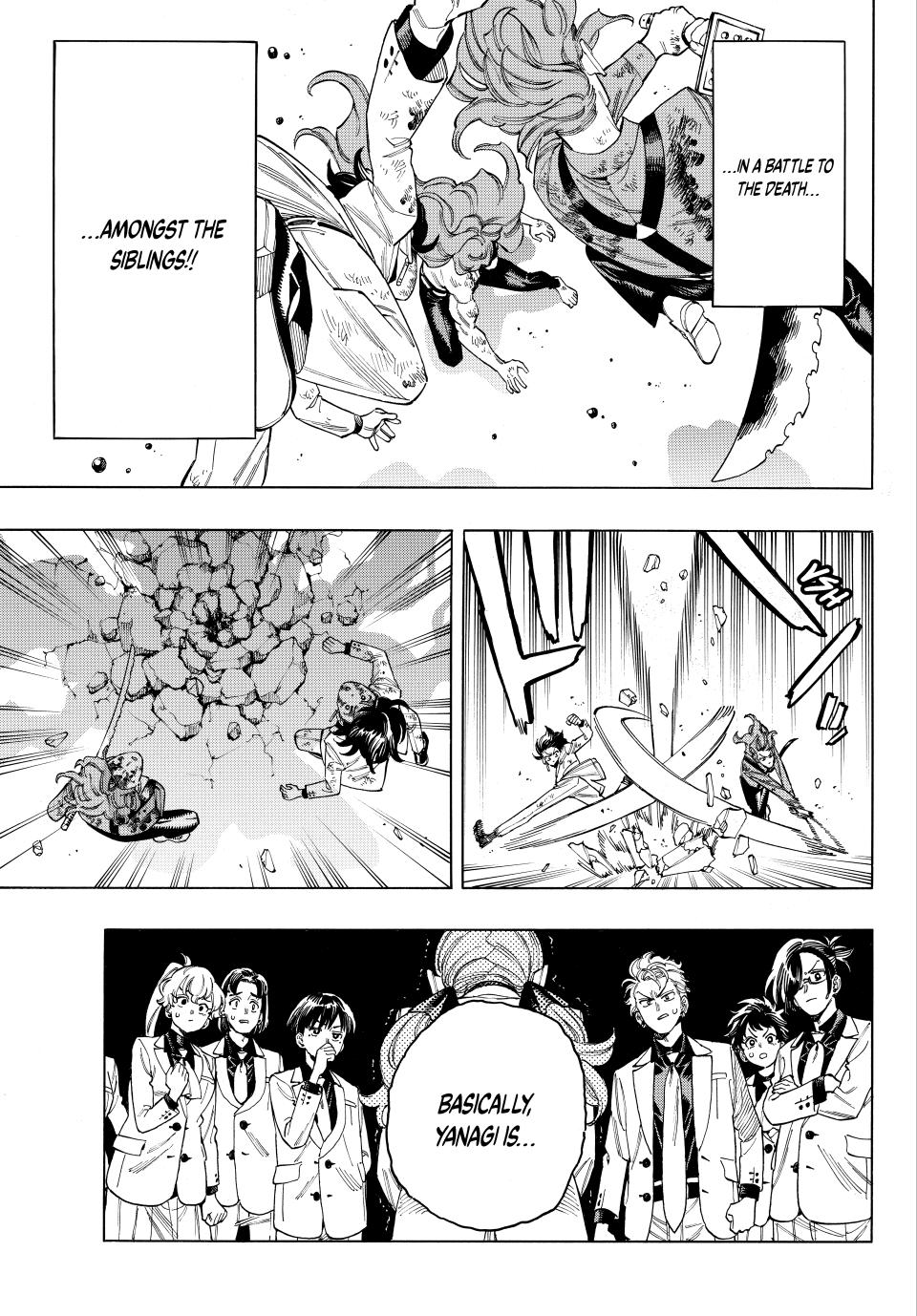 Akabane Honeko no Bodyguard Chap 95 - Next Chap 96