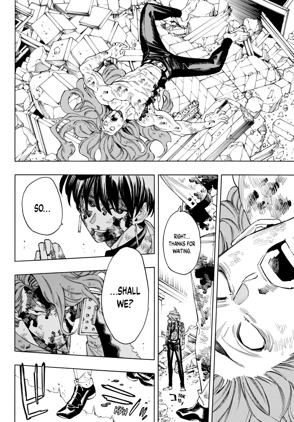 Akabane Honeko no Bodyguard Chap 96 - Next Chap 97