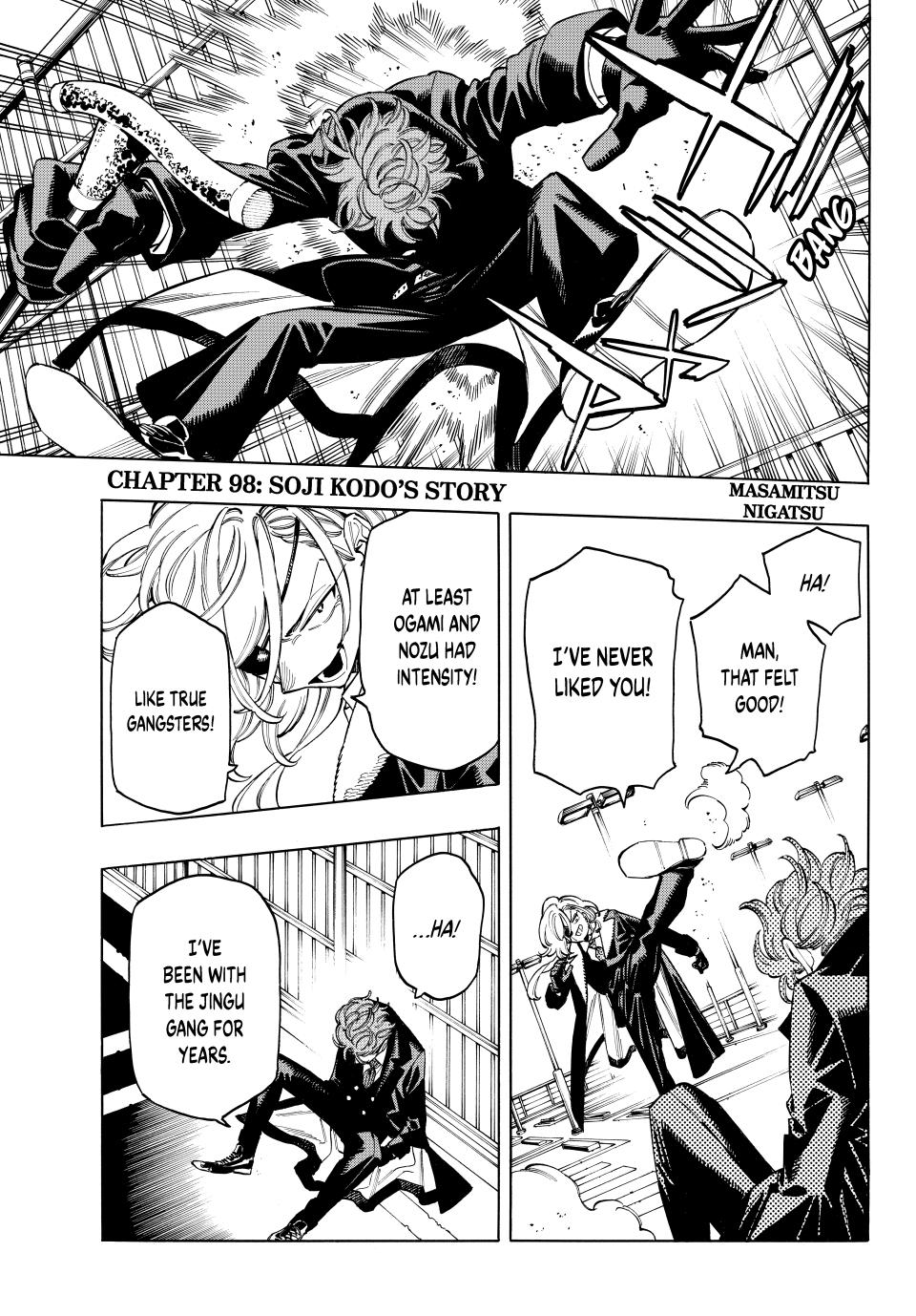 Akabane Honeko no Bodyguard Chap 98 - Next Chap 99