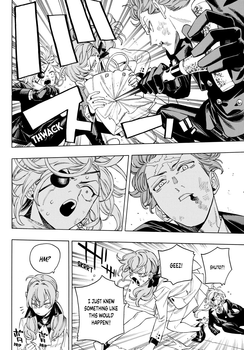 Akabane Honeko no Bodyguard Chap 98 - Next Chap 99