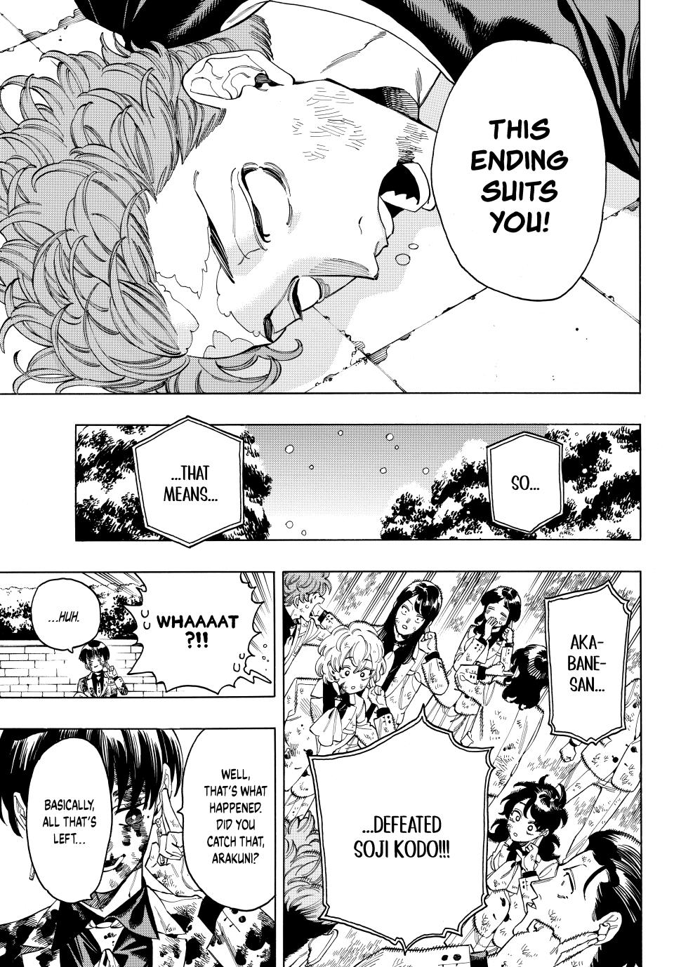 Akabane Honeko no Bodyguard Chap 99 - Next Chap 100