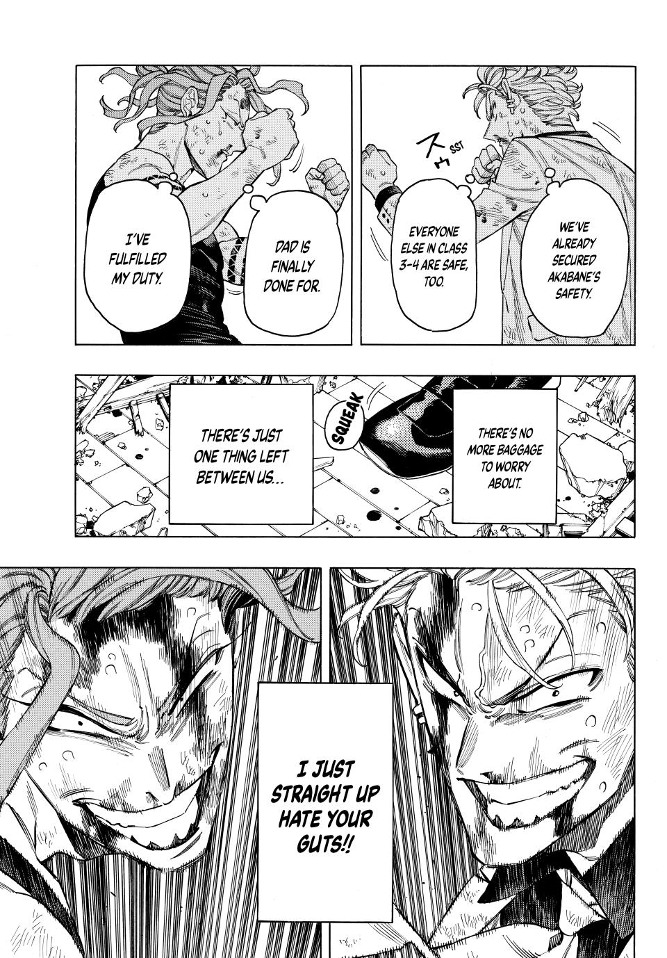 Akabane Honeko no Bodyguard Chap 99 - Next Chap 100
