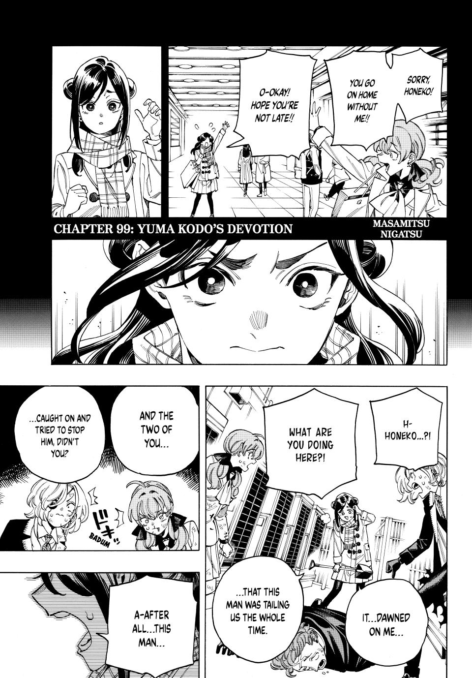 Akabane Honeko no Bodyguard Chap 99 - Next Chap 100