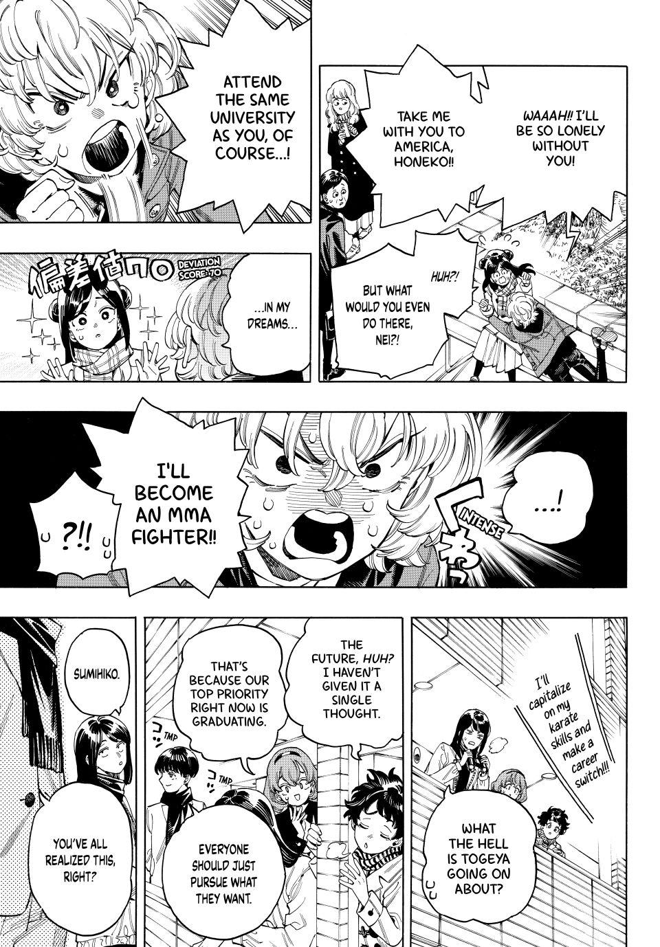 Akabane Honeko no Bodyguard Chap 90 - Next Chap 91
