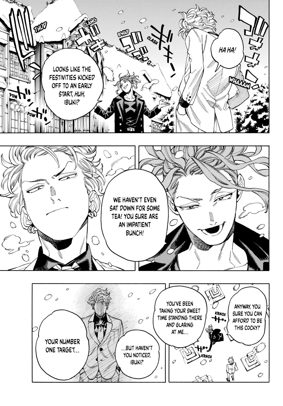Akabane Honeko no Bodyguard Chap 91 - Next Chap 92