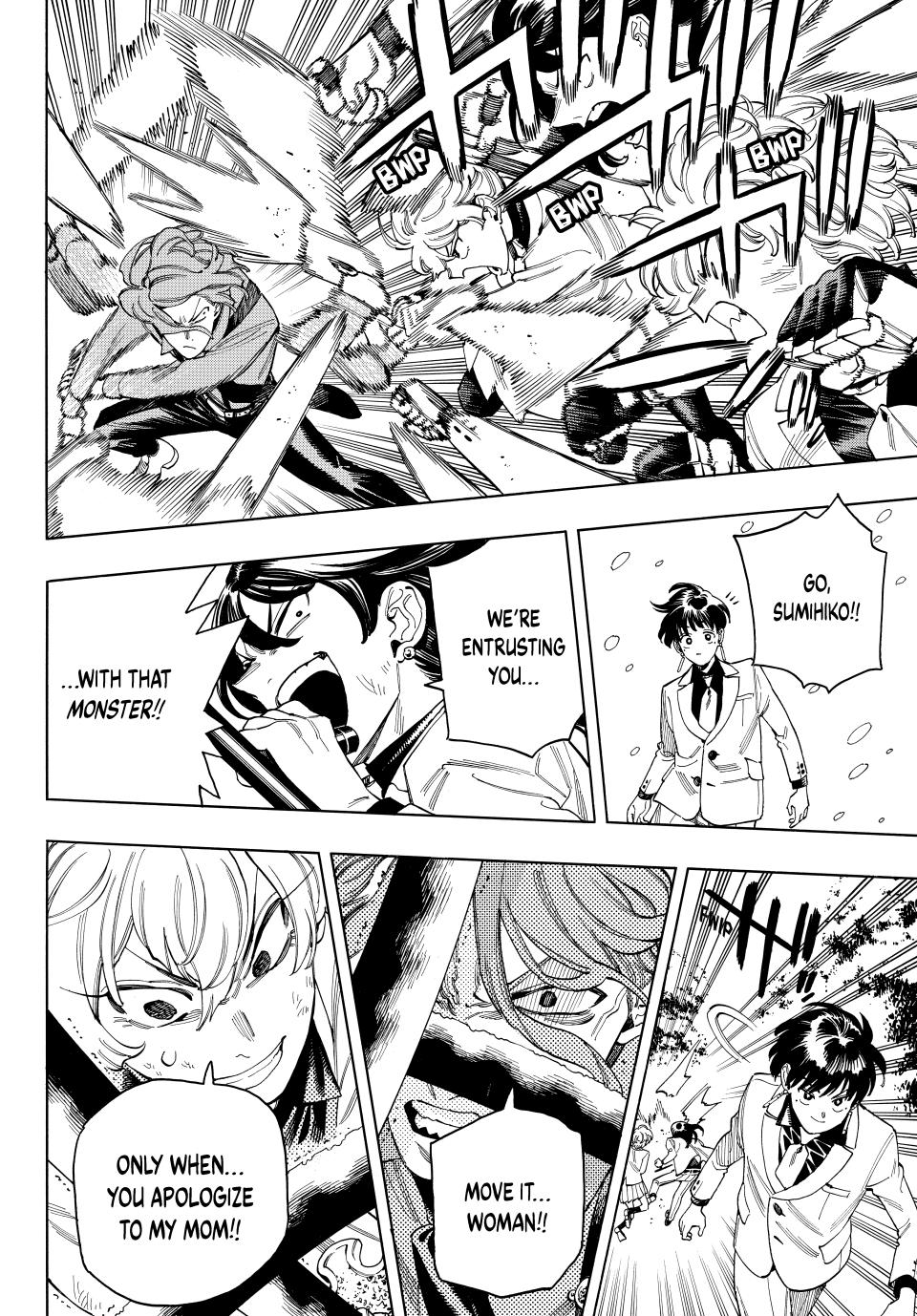 Akabane Honeko no Bodyguard Chap 91 - Next Chap 92