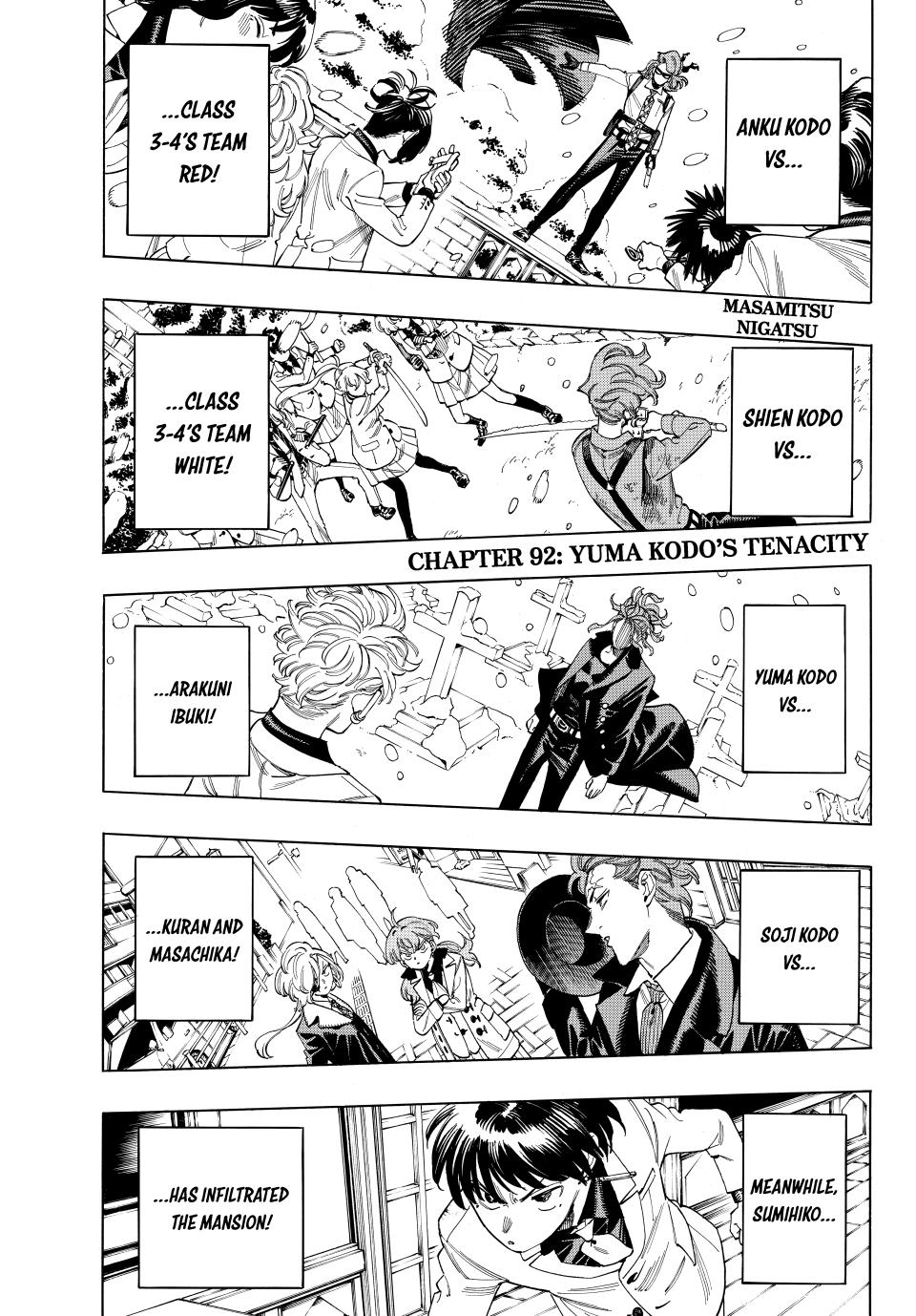 Akabane Honeko no Bodyguard Chap 92 - Next Chap 93