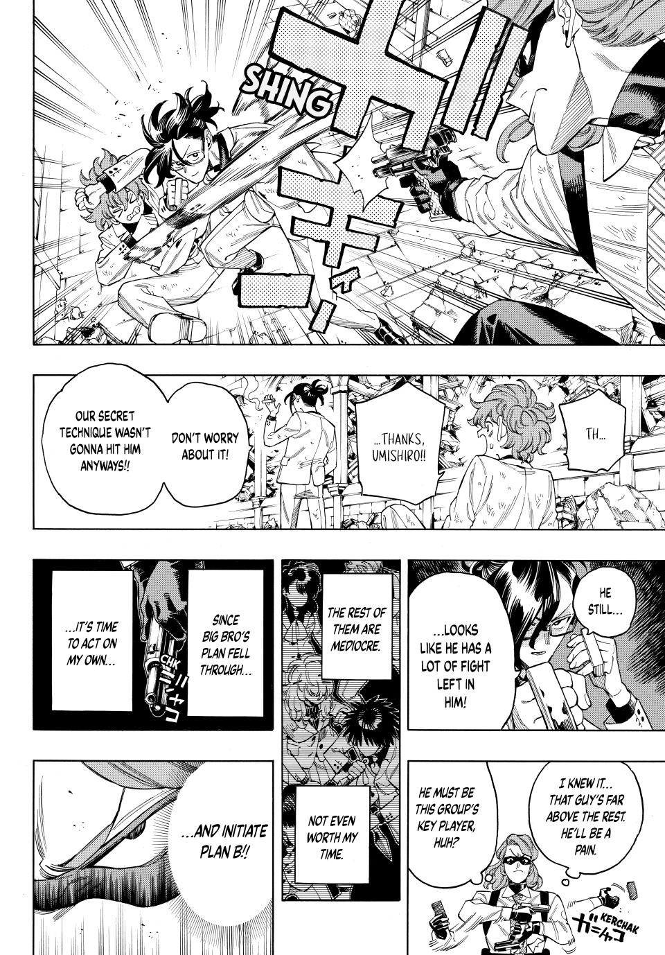 Akabane Honeko no Bodyguard Chap 93 - Next Chap 94