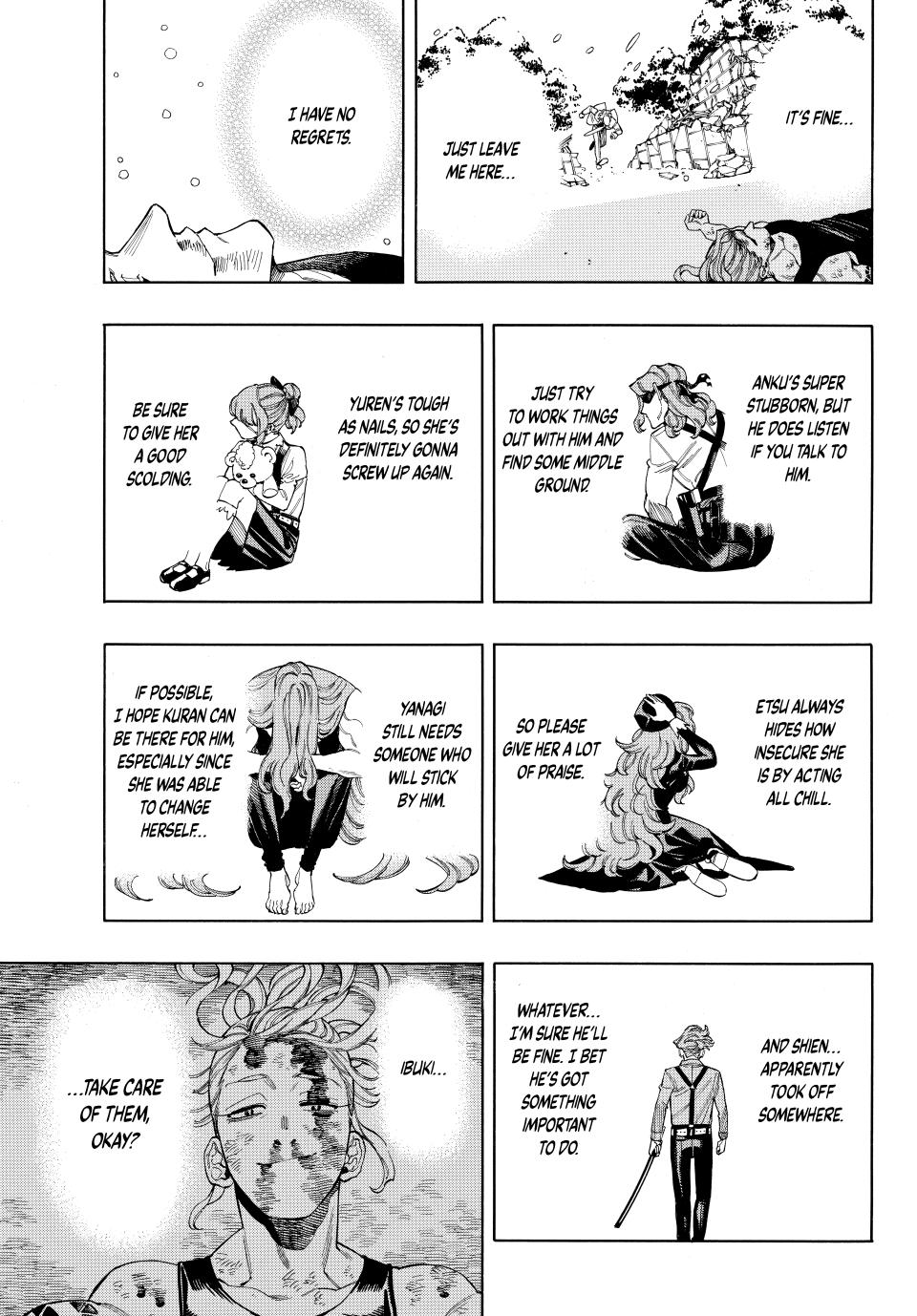 Akabane Honeko no Bodyguard Chap 100 - Next Chap 101