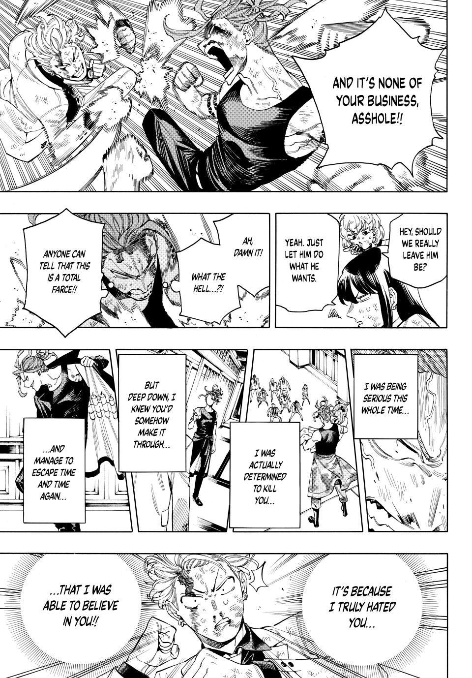 Akabane Honeko no Bodyguard Chap 100 - Next Chap 101