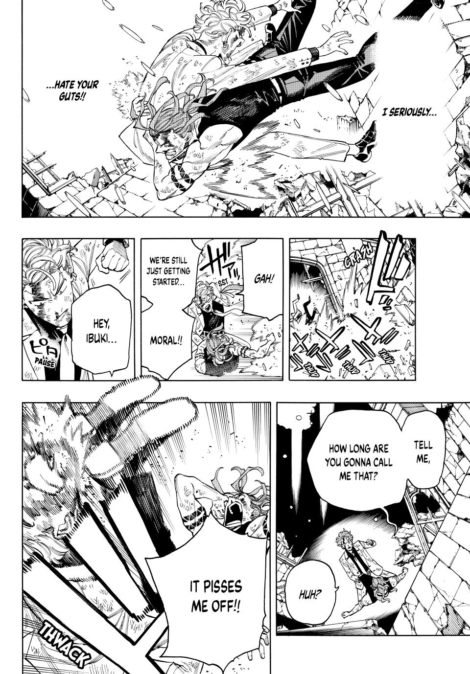Akabane Honeko no Bodyguard Chap 100 - Next Chap 101
