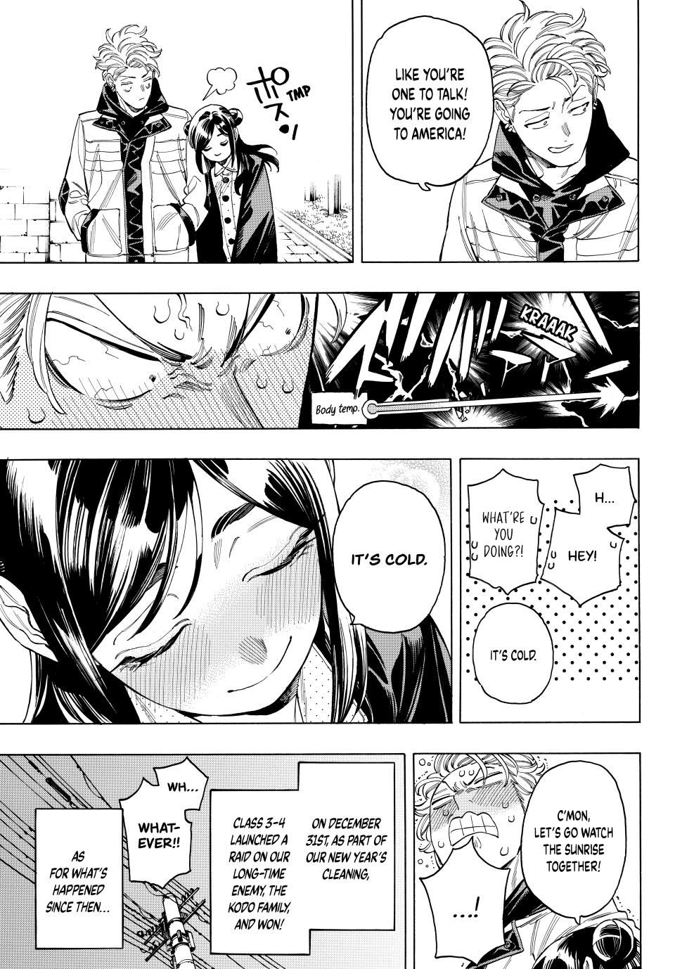 Akabane Honeko no Bodyguard Chap 101 - Next Chap 102