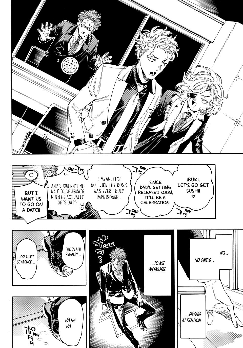 Akabane Honeko no Bodyguard Chap 101 - Next Chap 102
